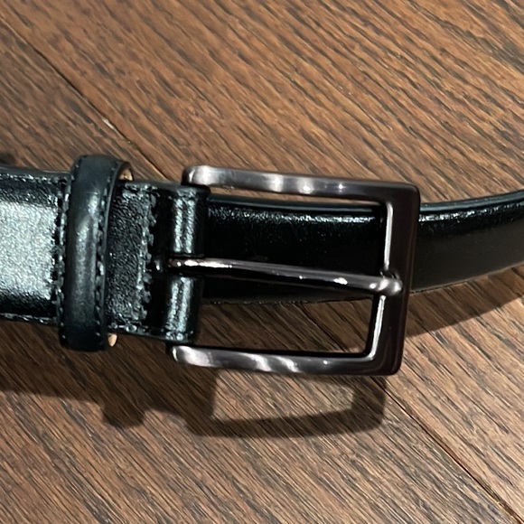 Kirkland Black Women’s Belt Black Buckle Size 40 Pants - Picture 2 of 5